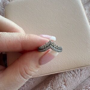 Pandora Silver Tiara Ring